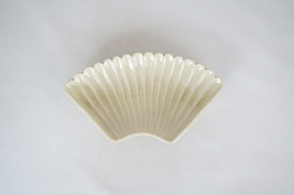 新品 田中大喜　貫入 灰釉稜花小鉢　4個セット 新品 田中大喜 貫入 灰釉稜花小鉢 4個セット