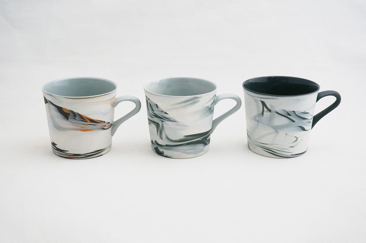 001 marble コーヒー碗 10/11/12