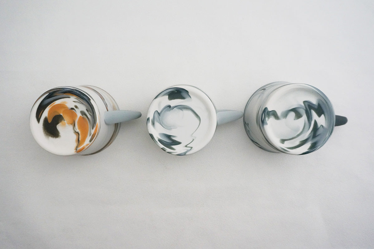 001 marble コーヒー碗 10/11/12