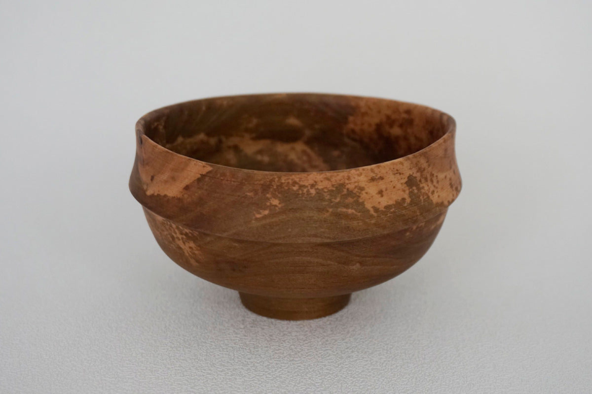 iida Woodturning サクラの木の台皿 iiDA Woodturning - at Kiln