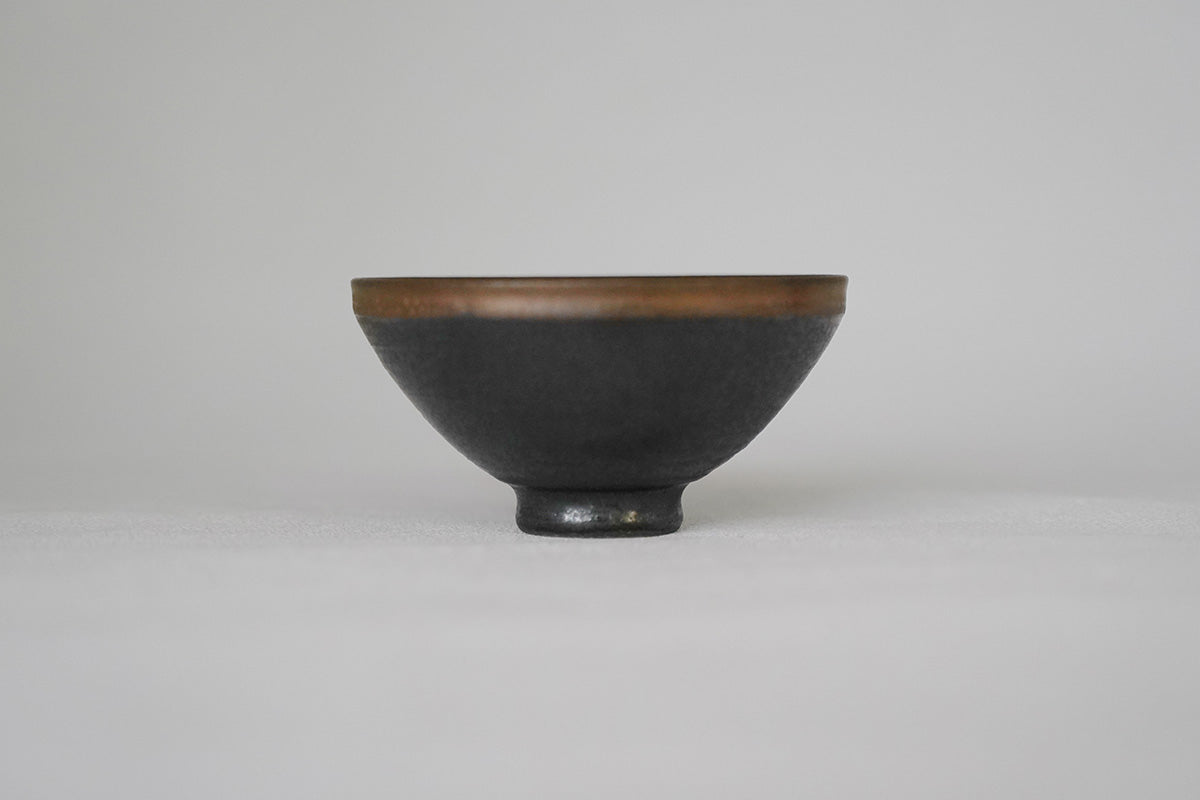 001 黒彩　飯碗（S）