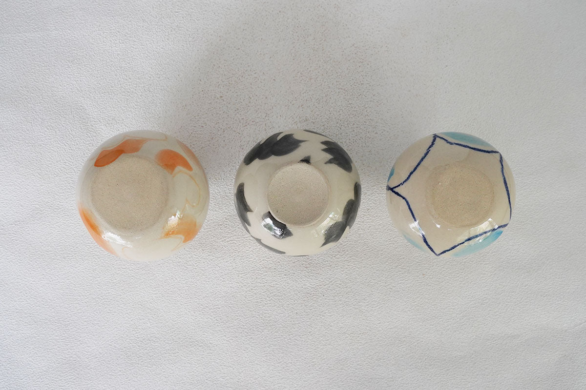 002 ペイント花器（中）