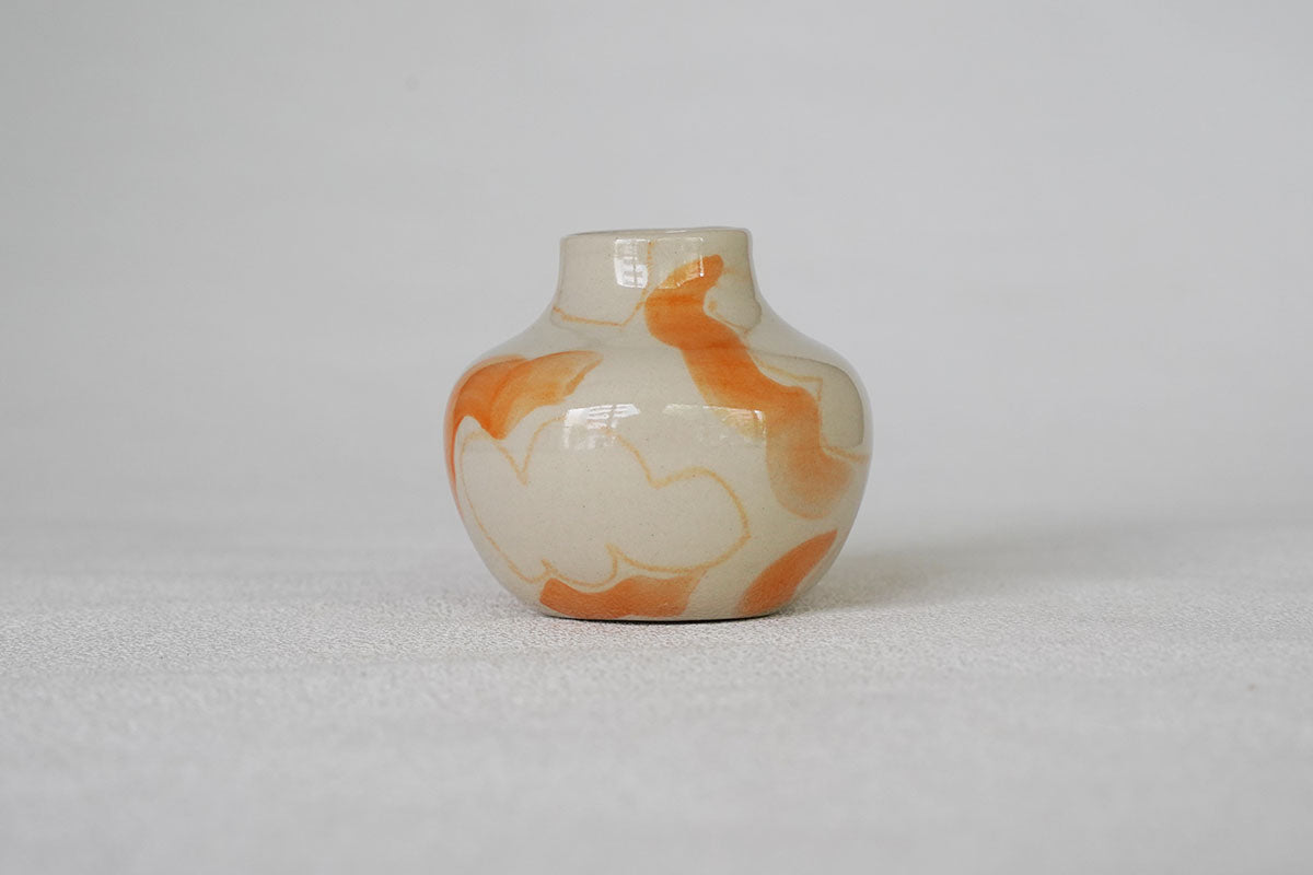 002 ペイント花器（中）
