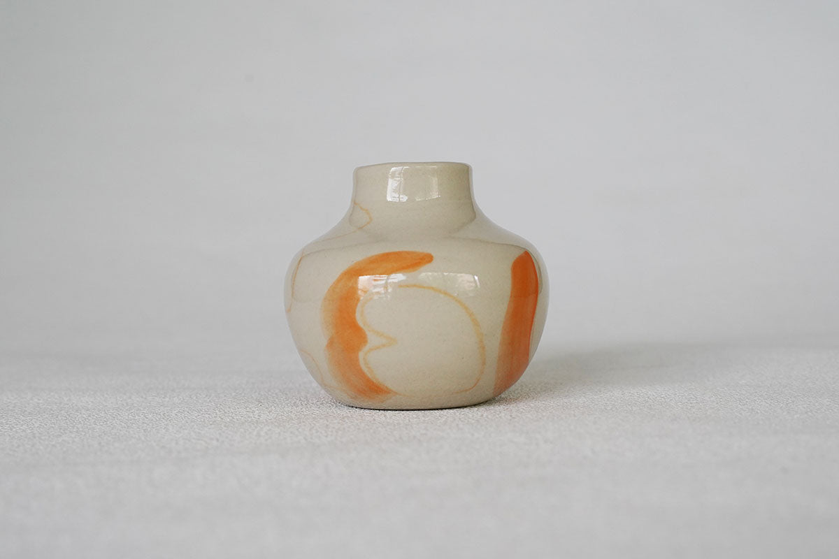 002 ペイント花器（中）