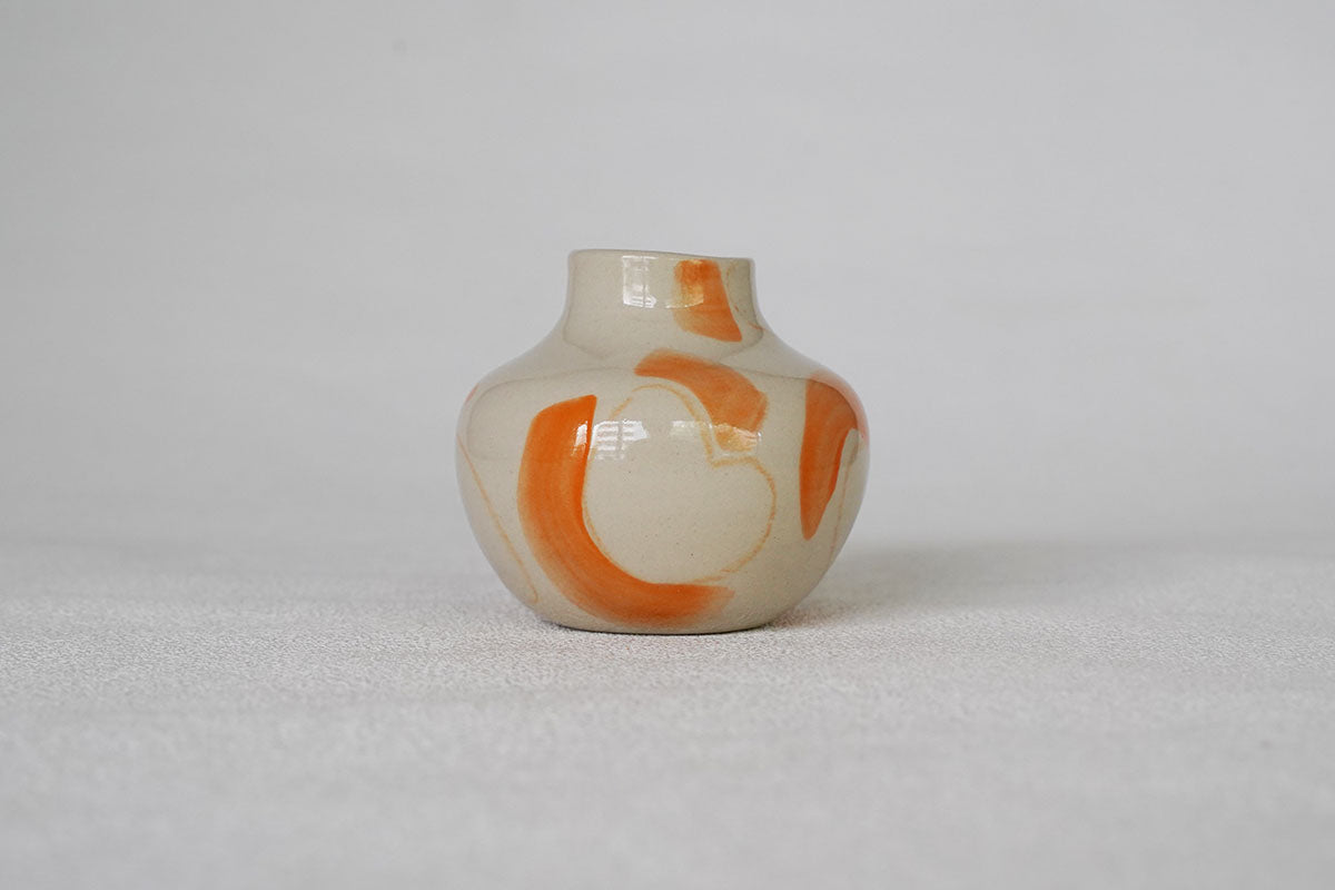 002 ペイント花器（中）