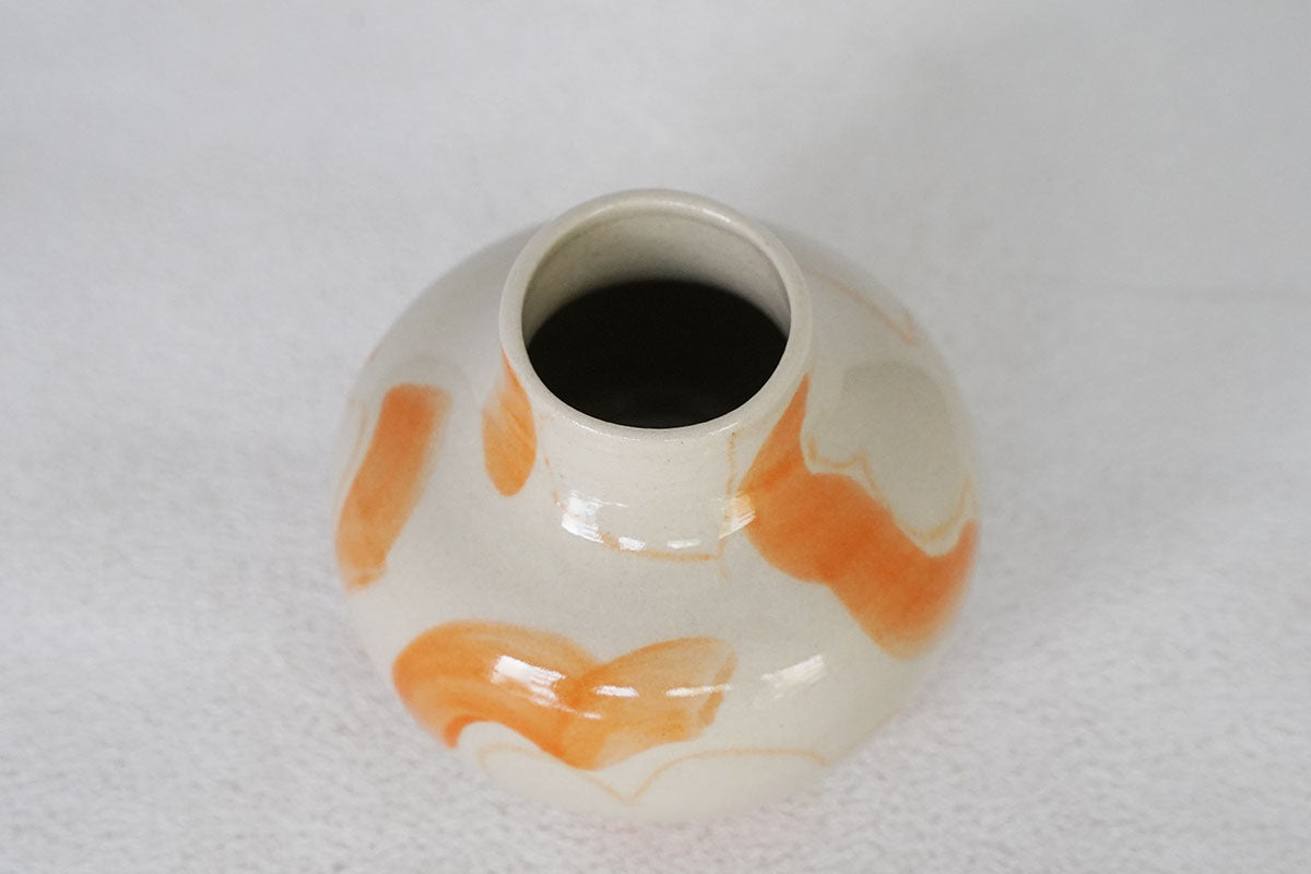 002 ペイント花器（中）