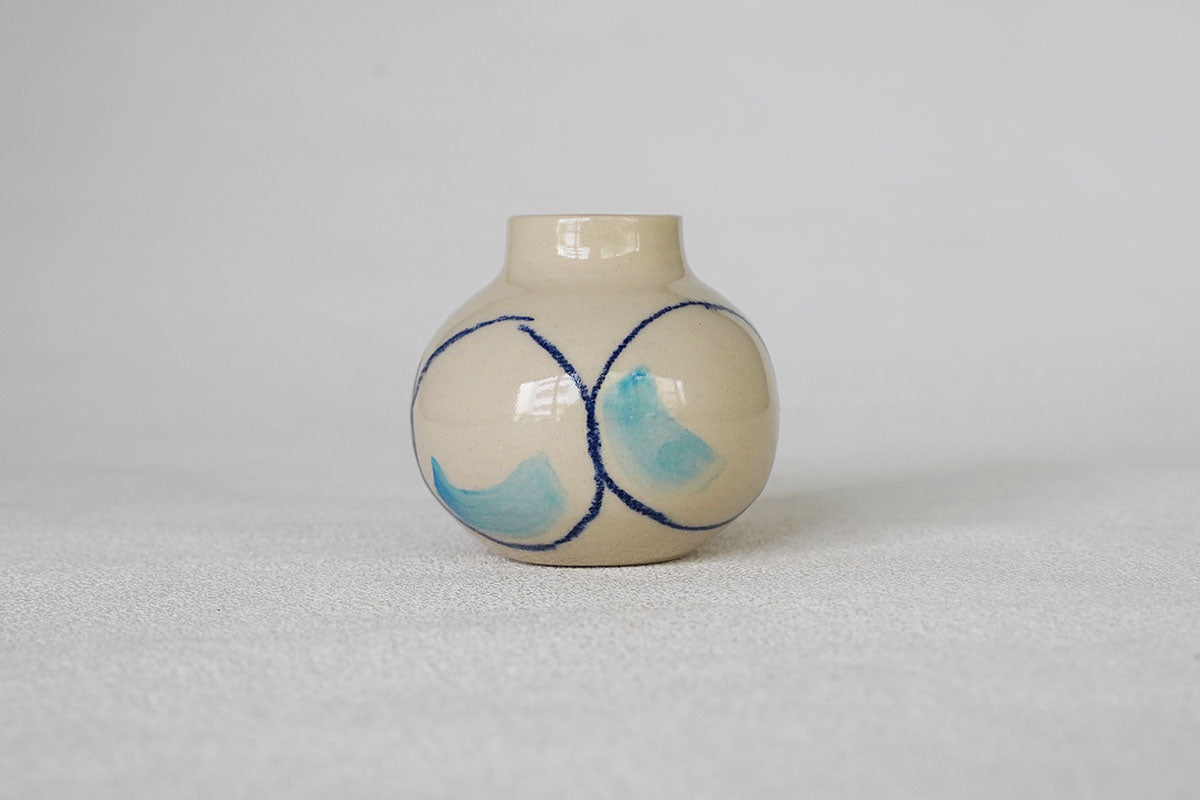 002 ペイント花器（中）