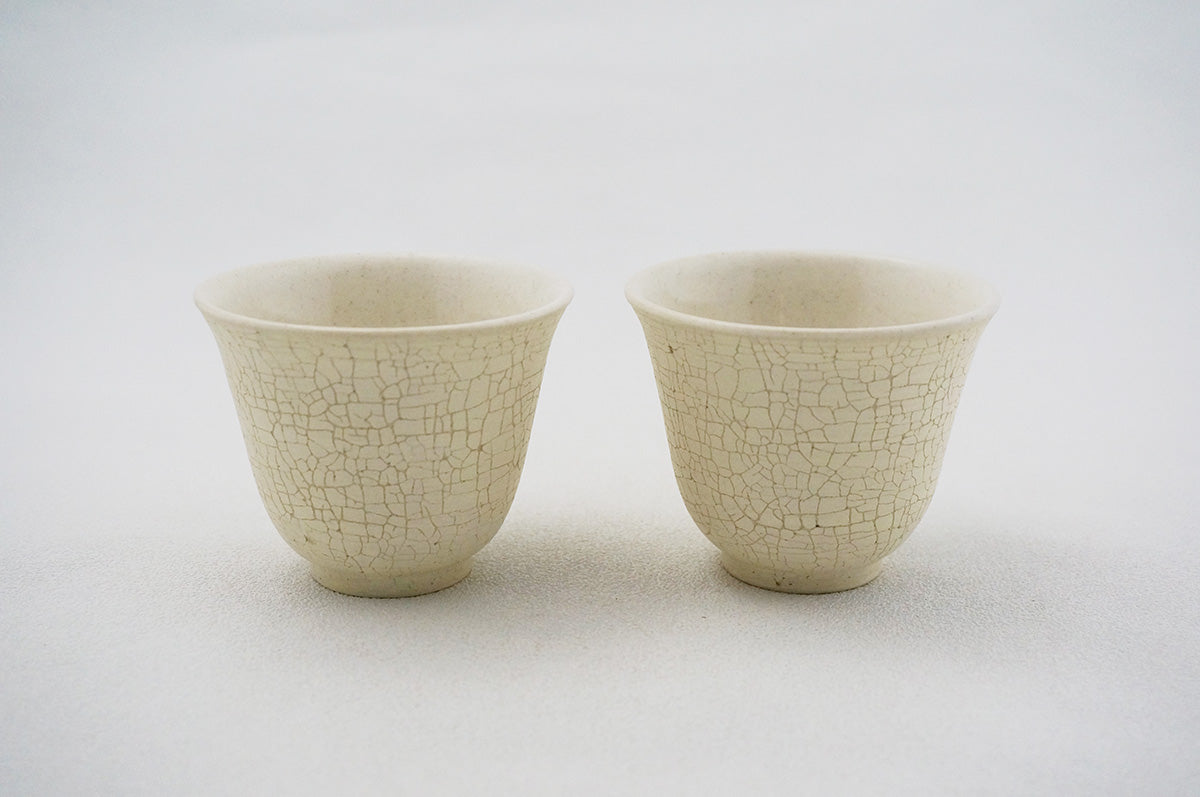 002 白梅花皮　湯呑み