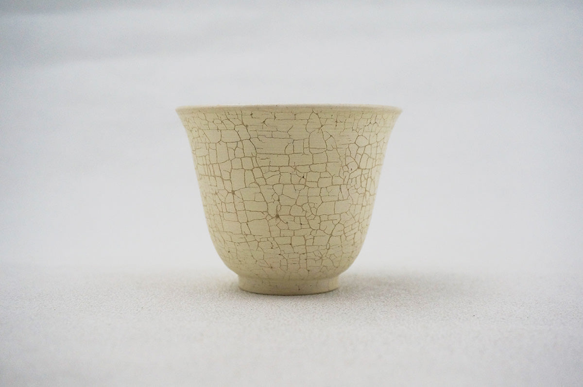 002 白梅花皮　湯呑み