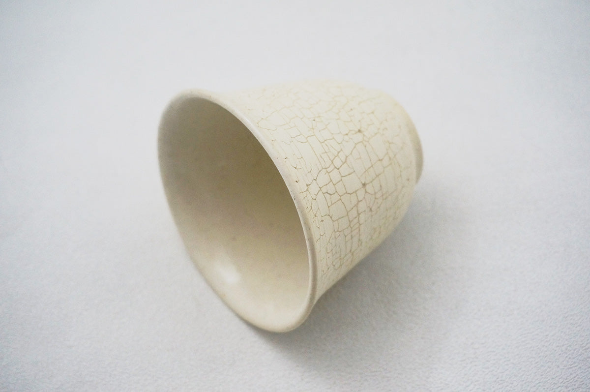 002 白梅花皮　湯呑み