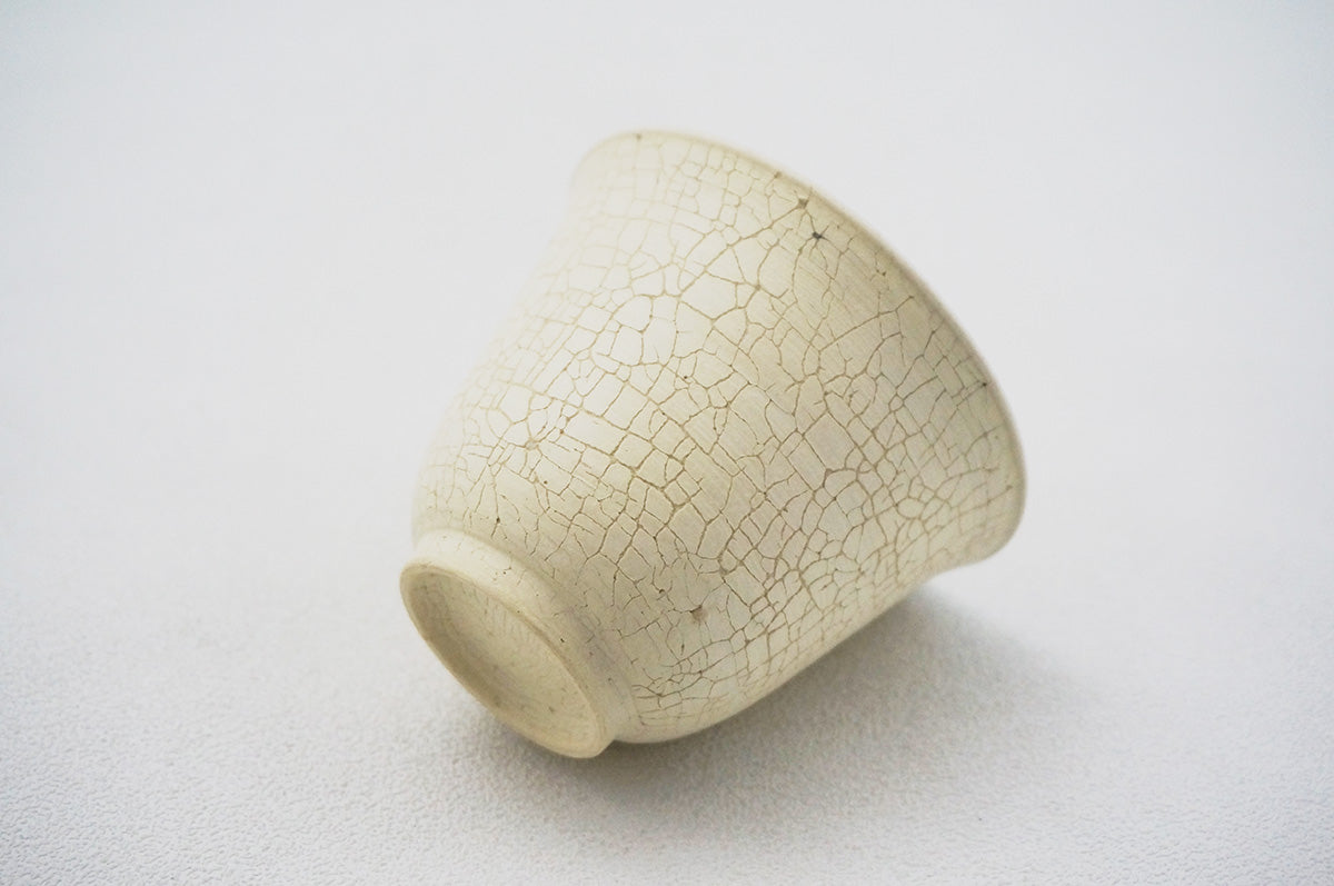 002 白梅花皮　湯呑み