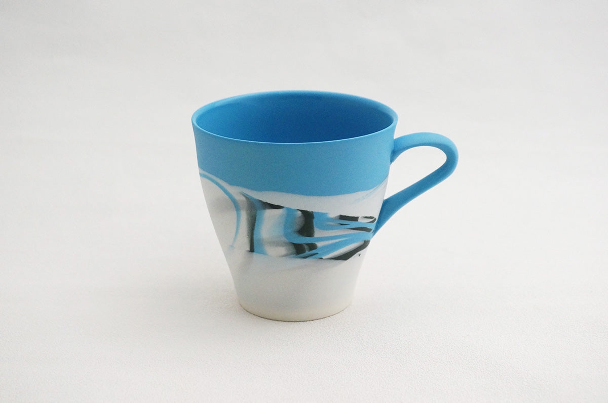 003 marble くびれカップ碗