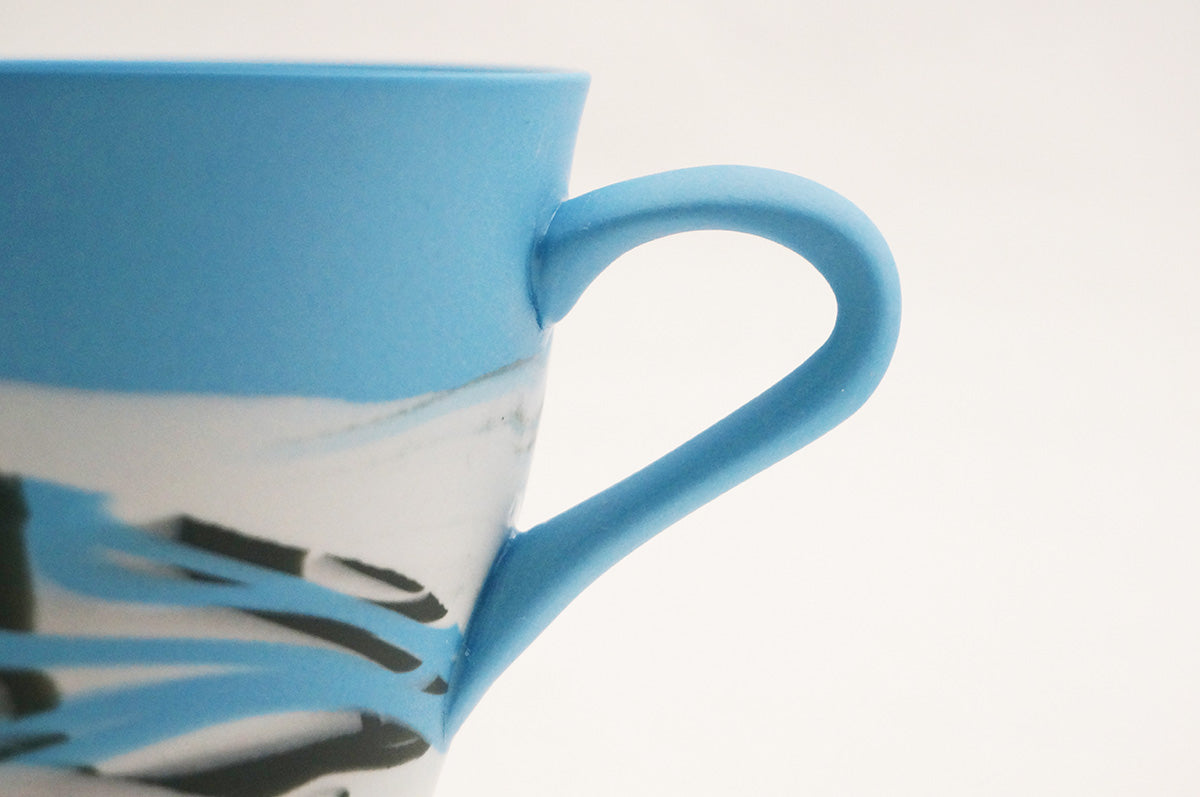 003 marble くびれカップ碗