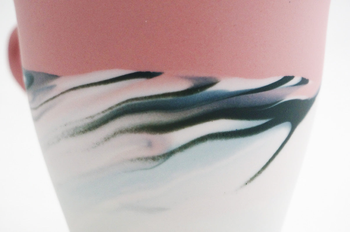 003 marble くびれカップ碗