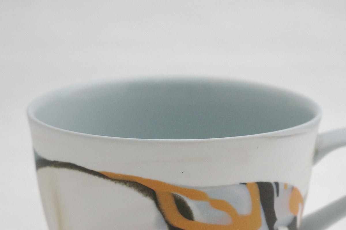 003 marble くびれカップ碗