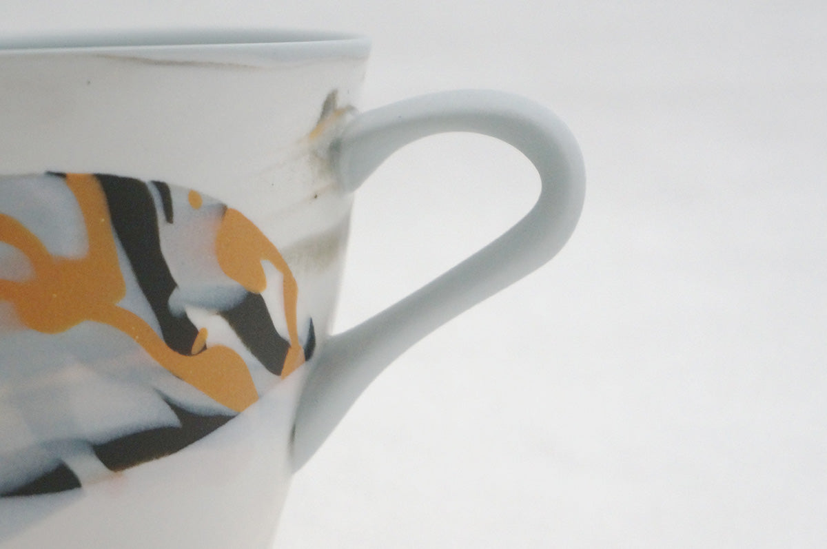 003 marble くびれカップ碗