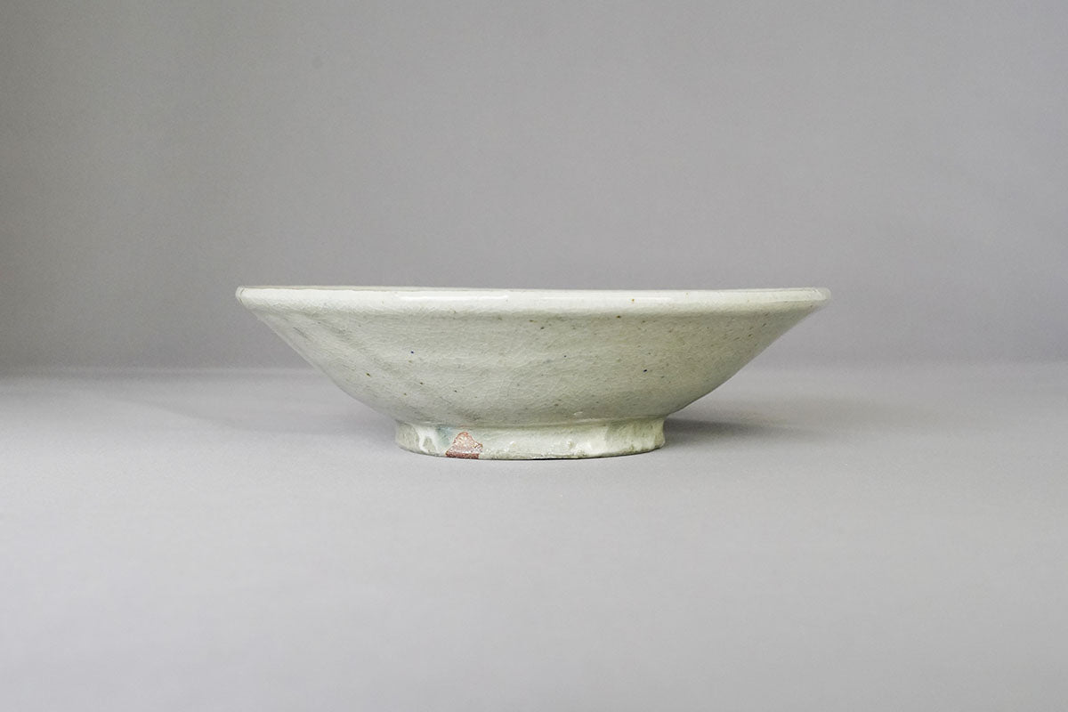 003 灰釉粉引6.5寸浅鉢