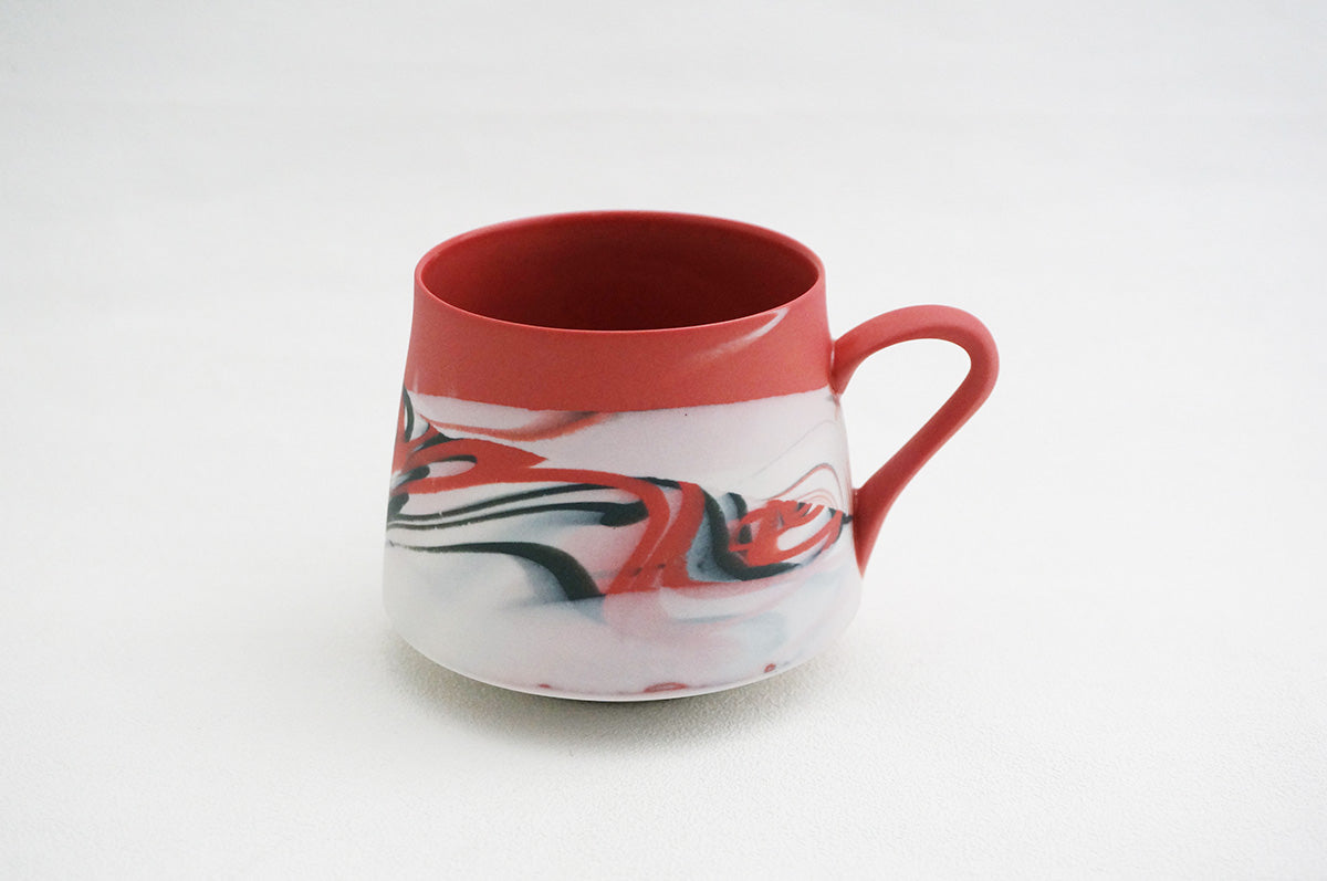 004 marble 富士型コーヒー碗 1/2/3/4