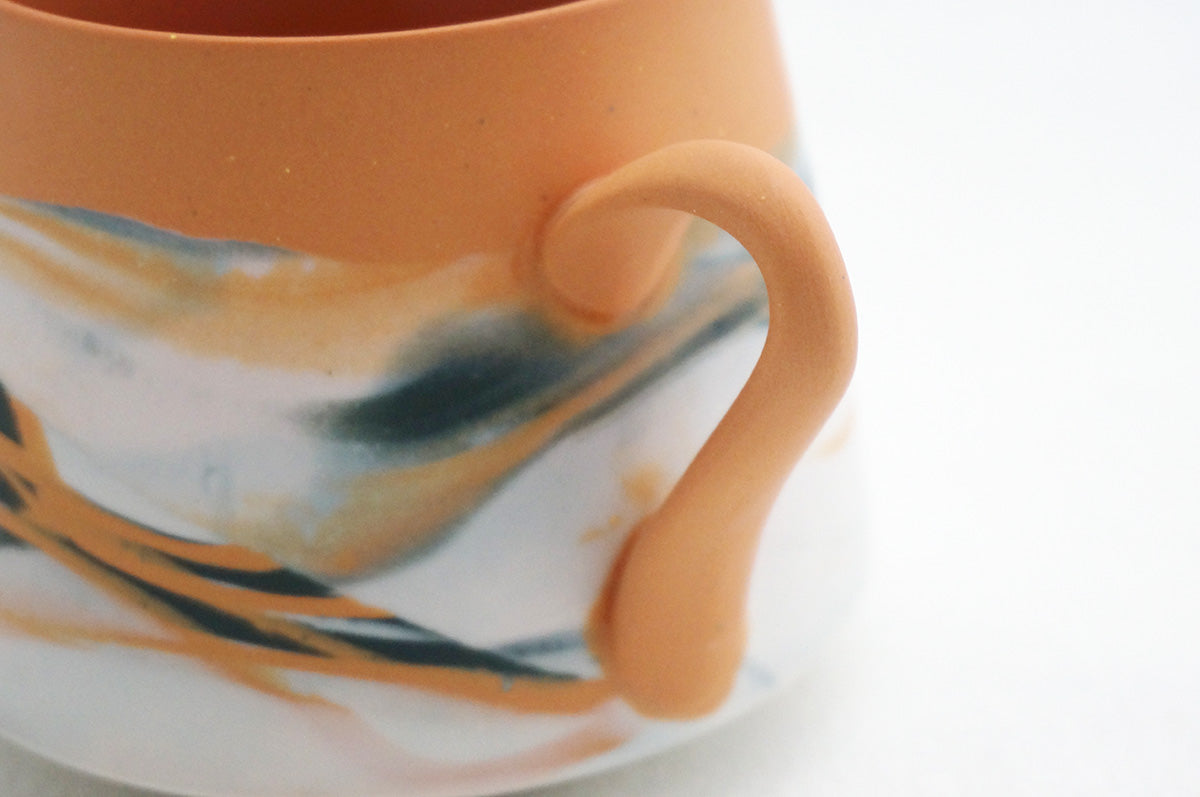 004 marble 富士型コーヒー碗 1/2/3/4