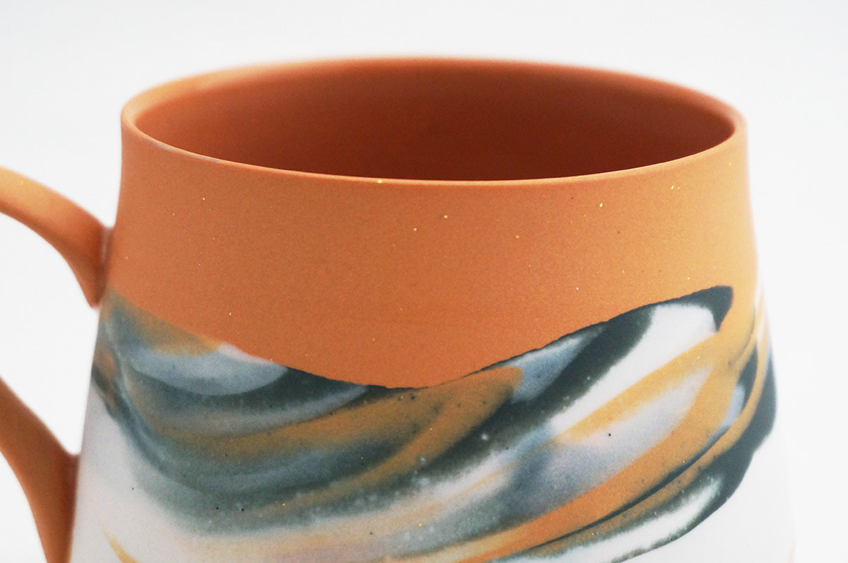 004 marble 富士型コーヒー碗 1/2/3/4