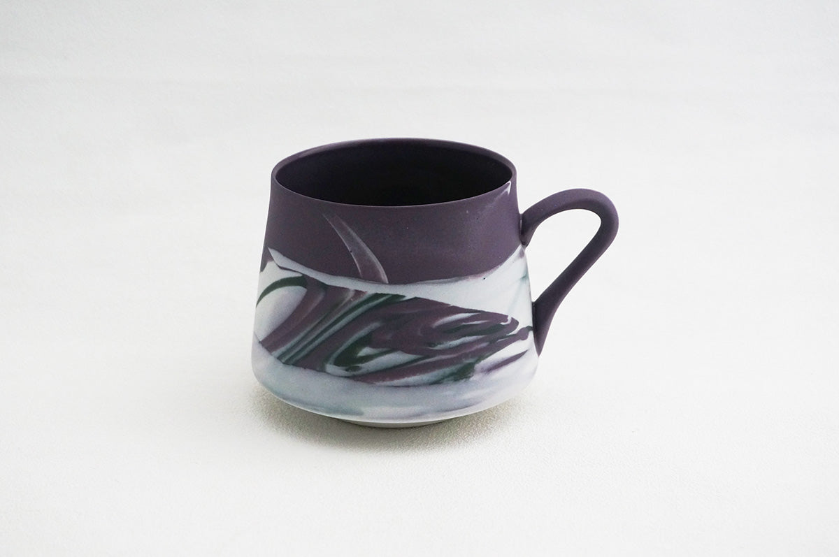 004 marble 富士型コーヒー碗 5/6/7