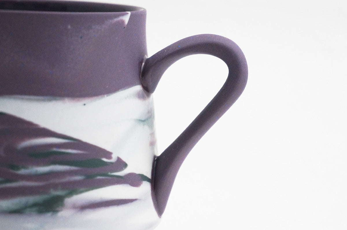 004 marble 富士型コーヒー碗 5/6/7