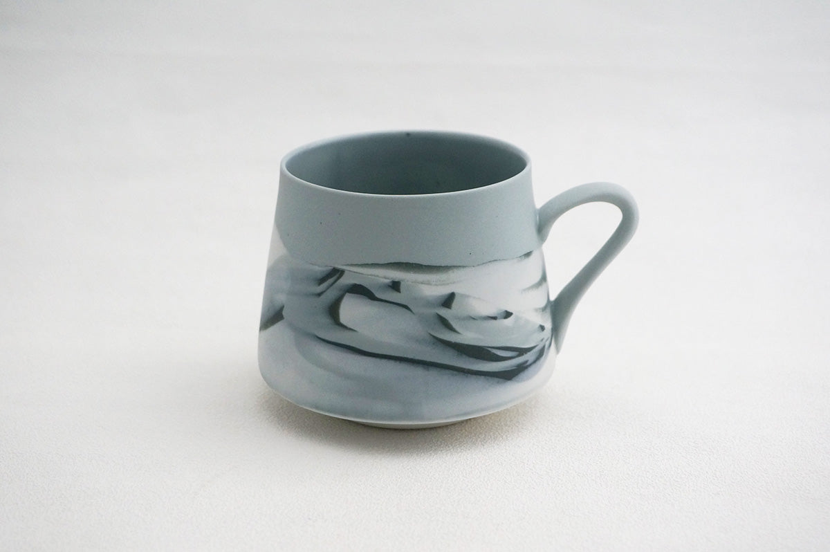 004 marble 富士型コーヒー碗 5/6/7