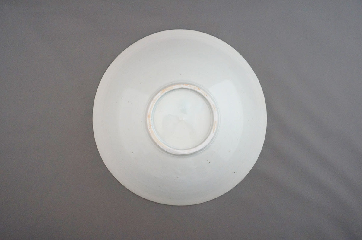 005 青白磁パスタ鉢(7寸) 薪窯焼成 目跡あり