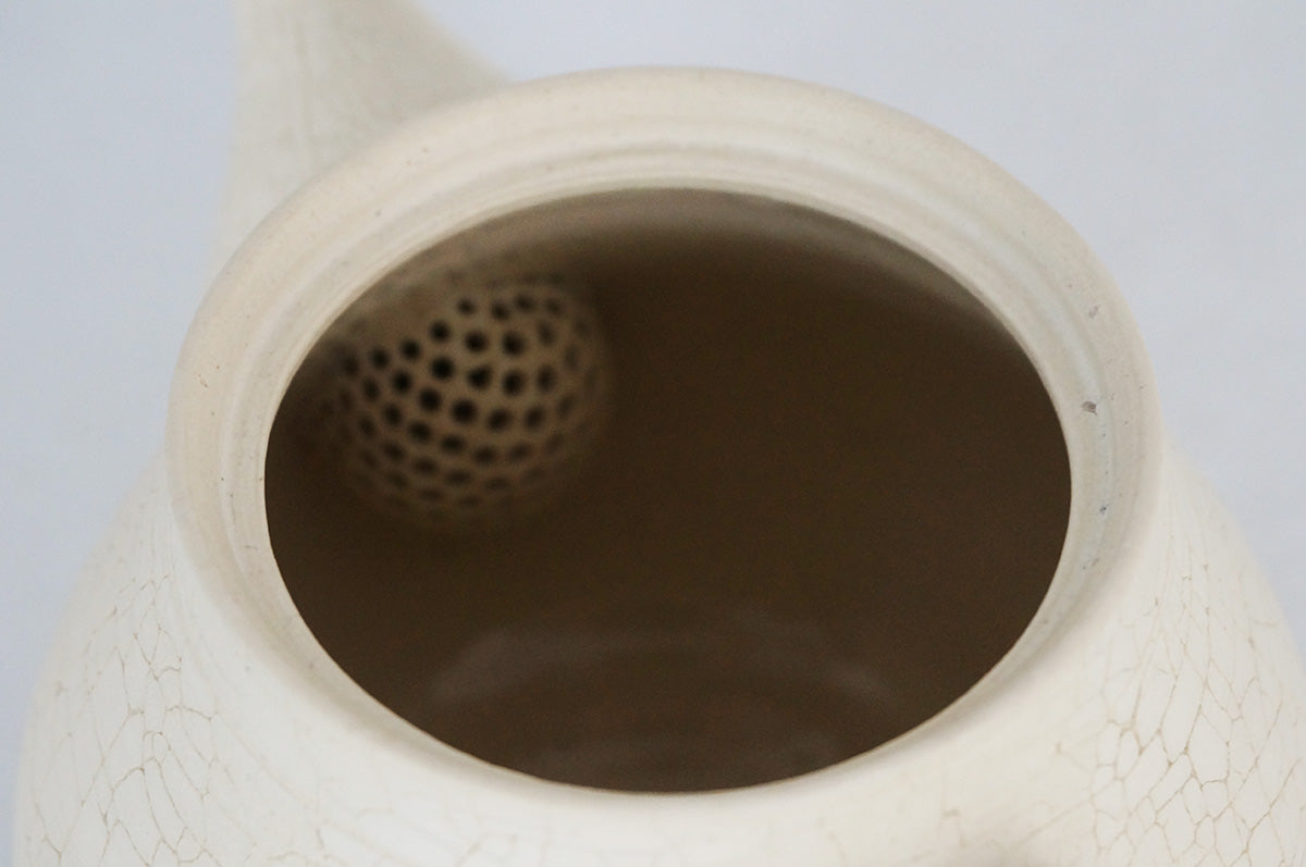 005 白梅花皮　ポット（小）