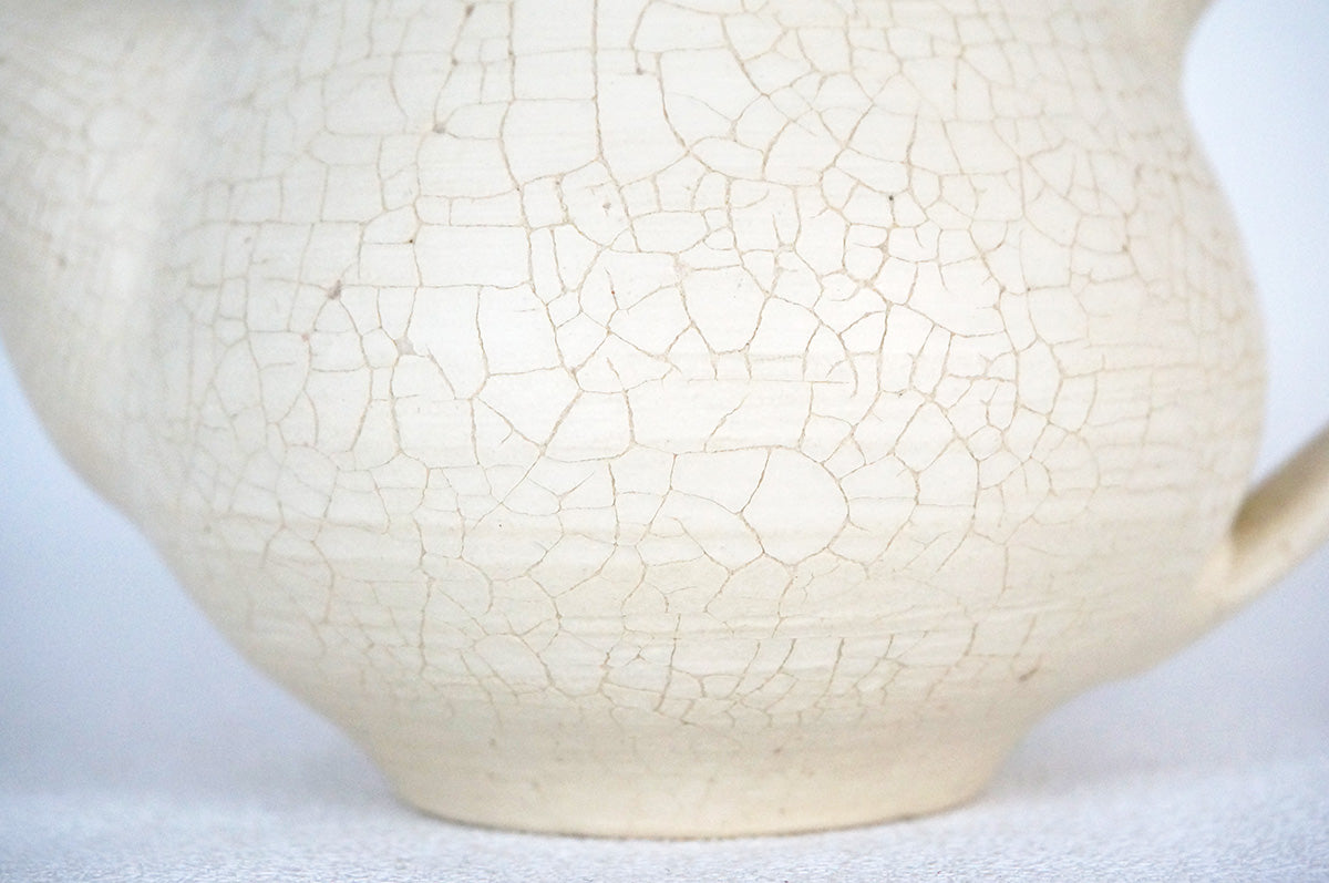 005 白梅花皮　ポット（小）