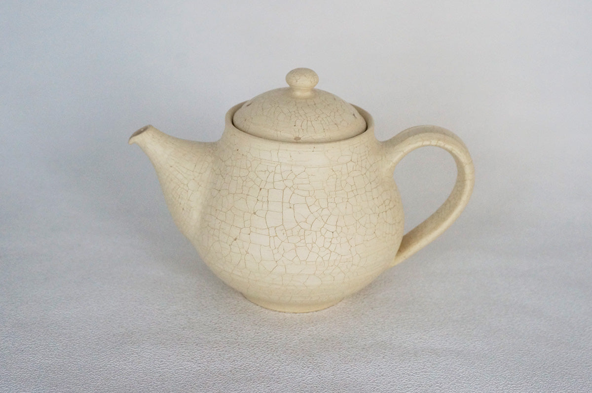 005 白梅花皮　ポット（小）