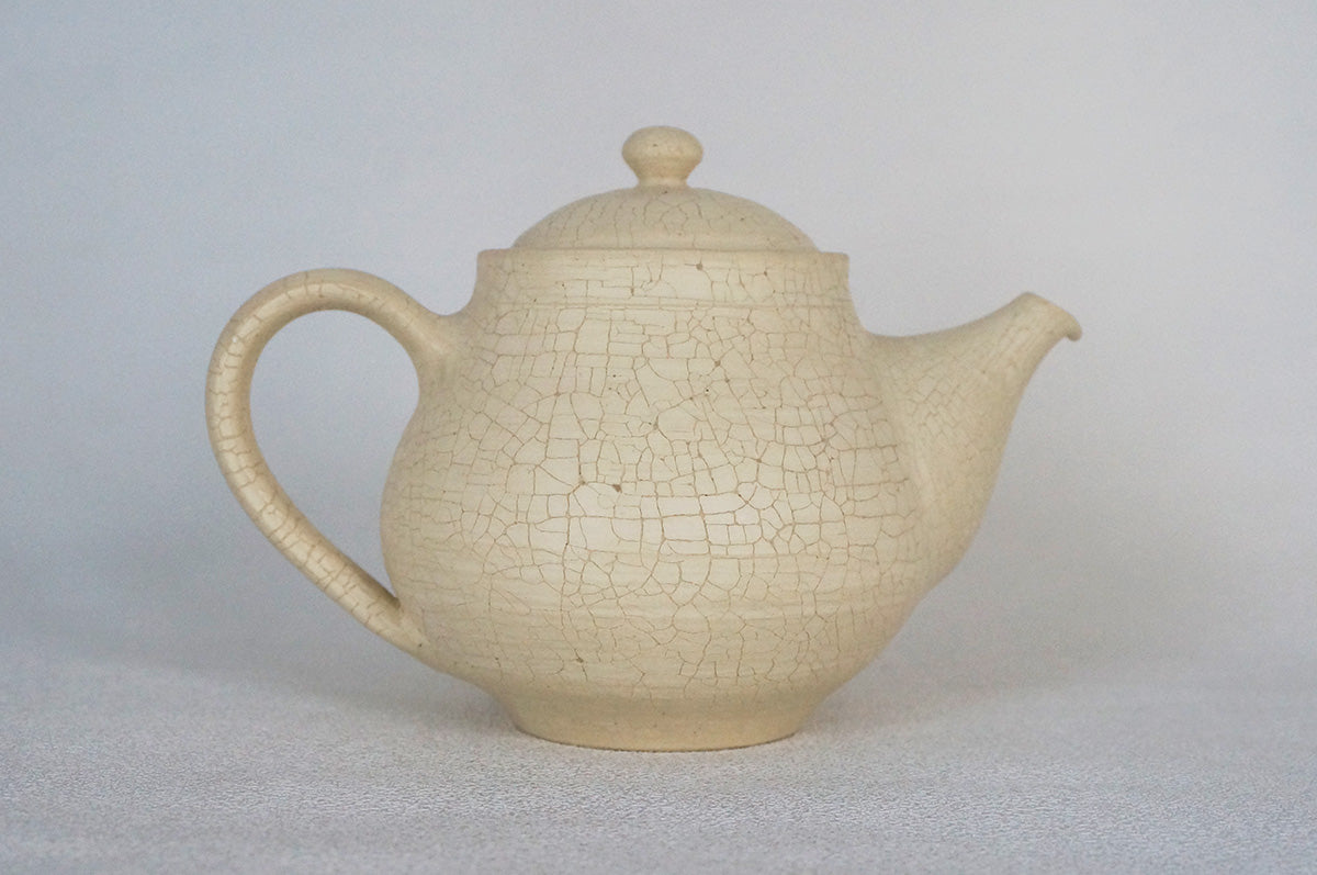 005 白梅花皮　ポット（小）