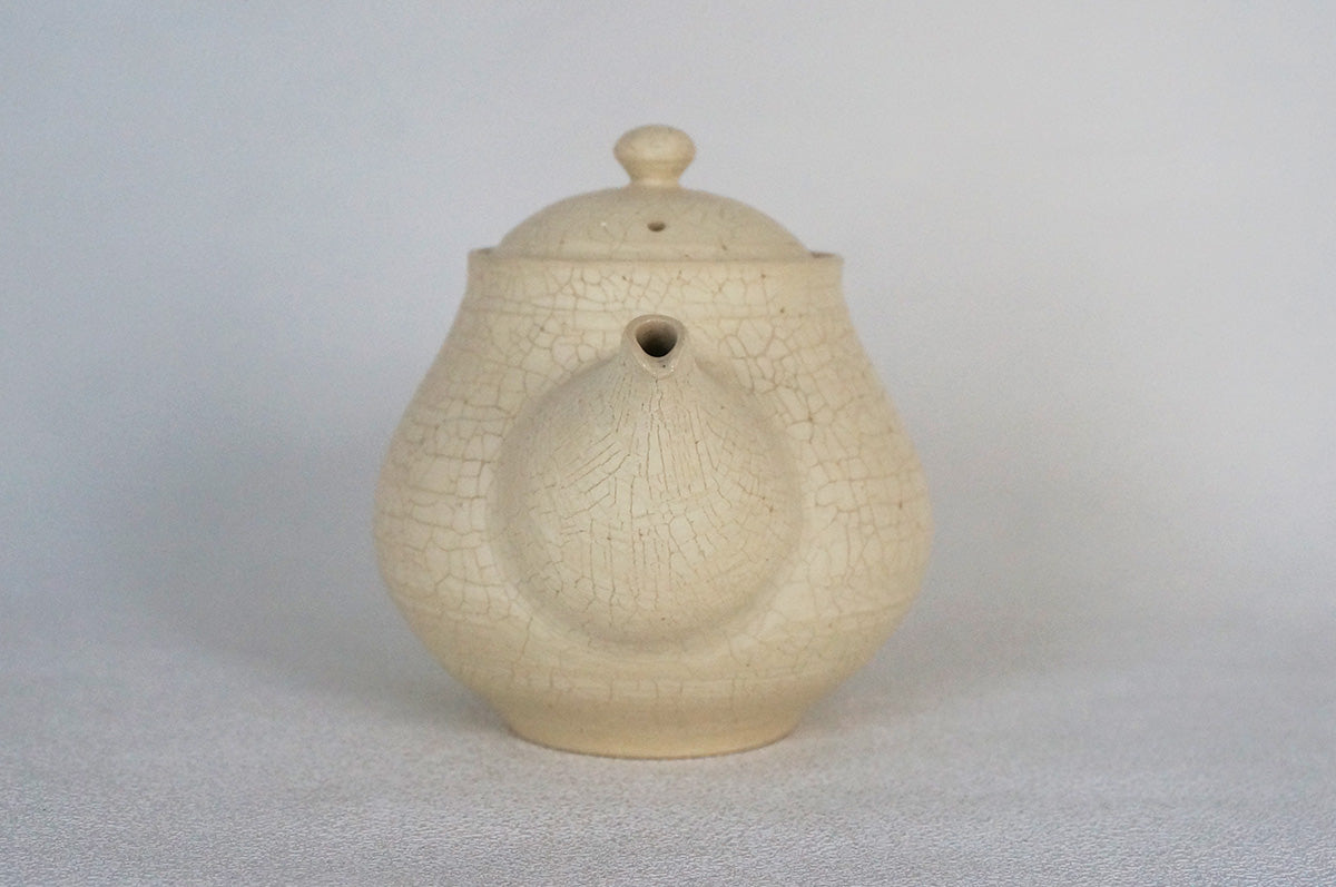 005 白梅花皮　ポット（小）