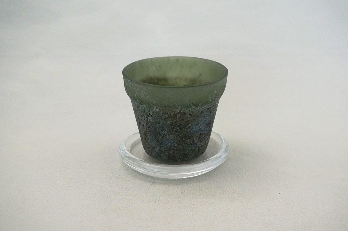 008 植木鉢（皿付）S