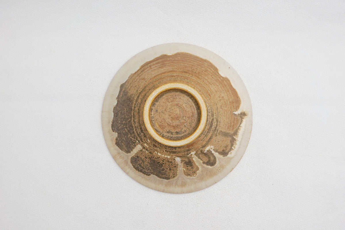008 アンバー鎬　リム小鉢
