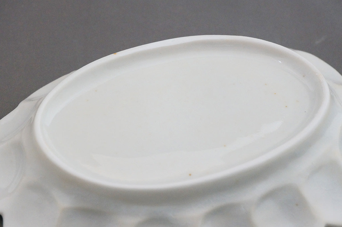 008 青白磁丸輪花オーバル(M)