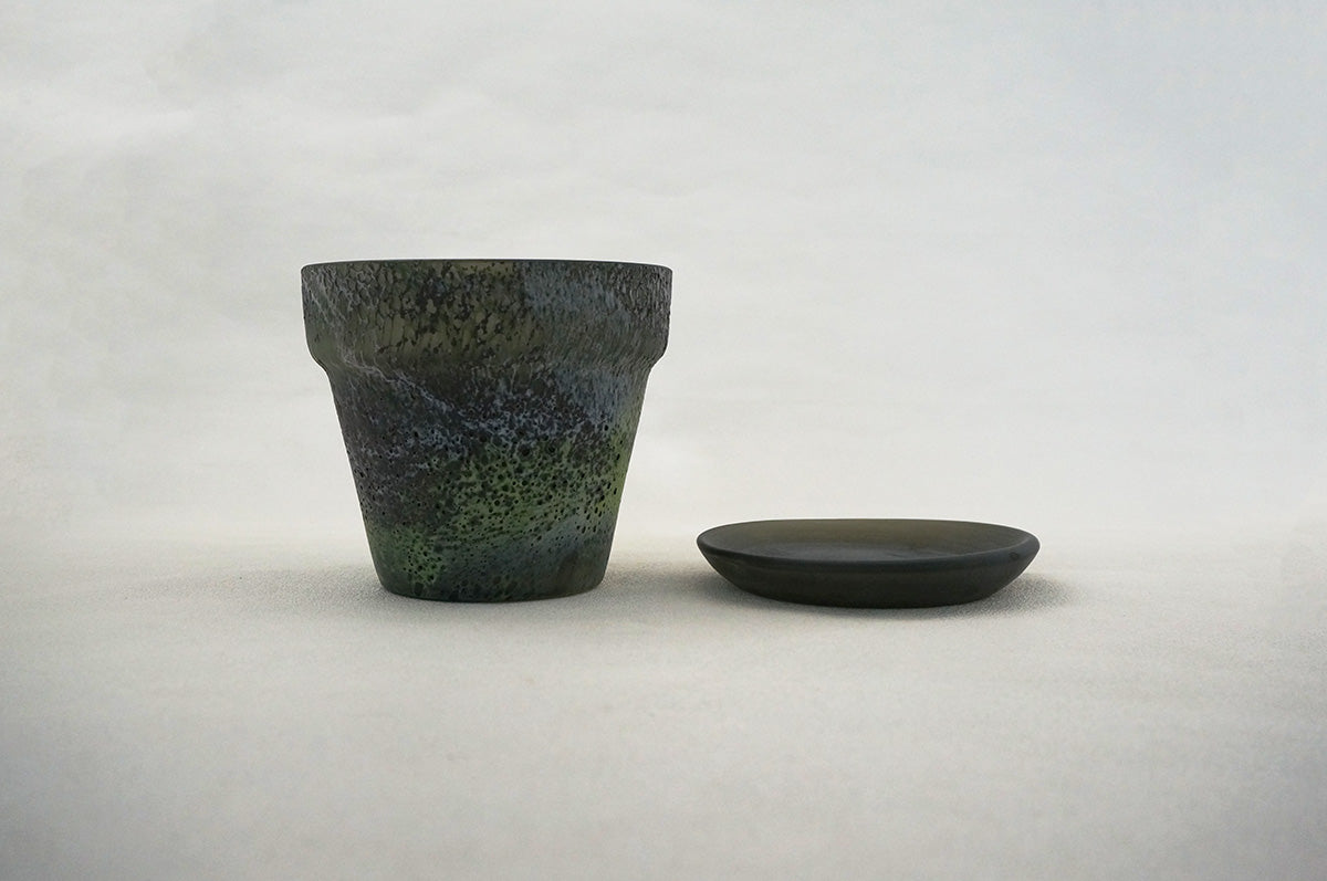 011 植木鉢（皿付）M