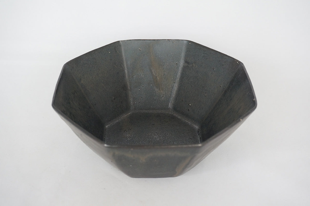 新品 田中大喜　貫入 灰釉稜花小鉢　4個セット 田中 大喜 - at Kiln