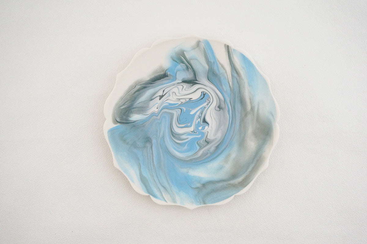 012 marble ソーサー 9/10/11/12