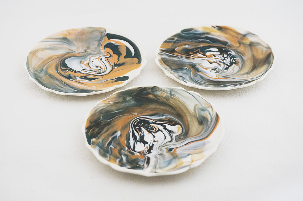 012 marble ソーサー 13/14/15