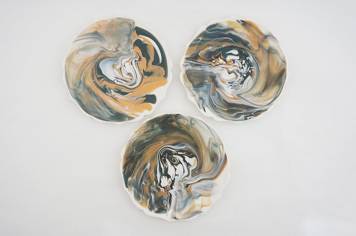 012 marble ソーサー 13/14/15