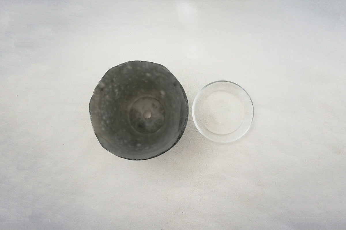 012 植木鉢（皿付）L