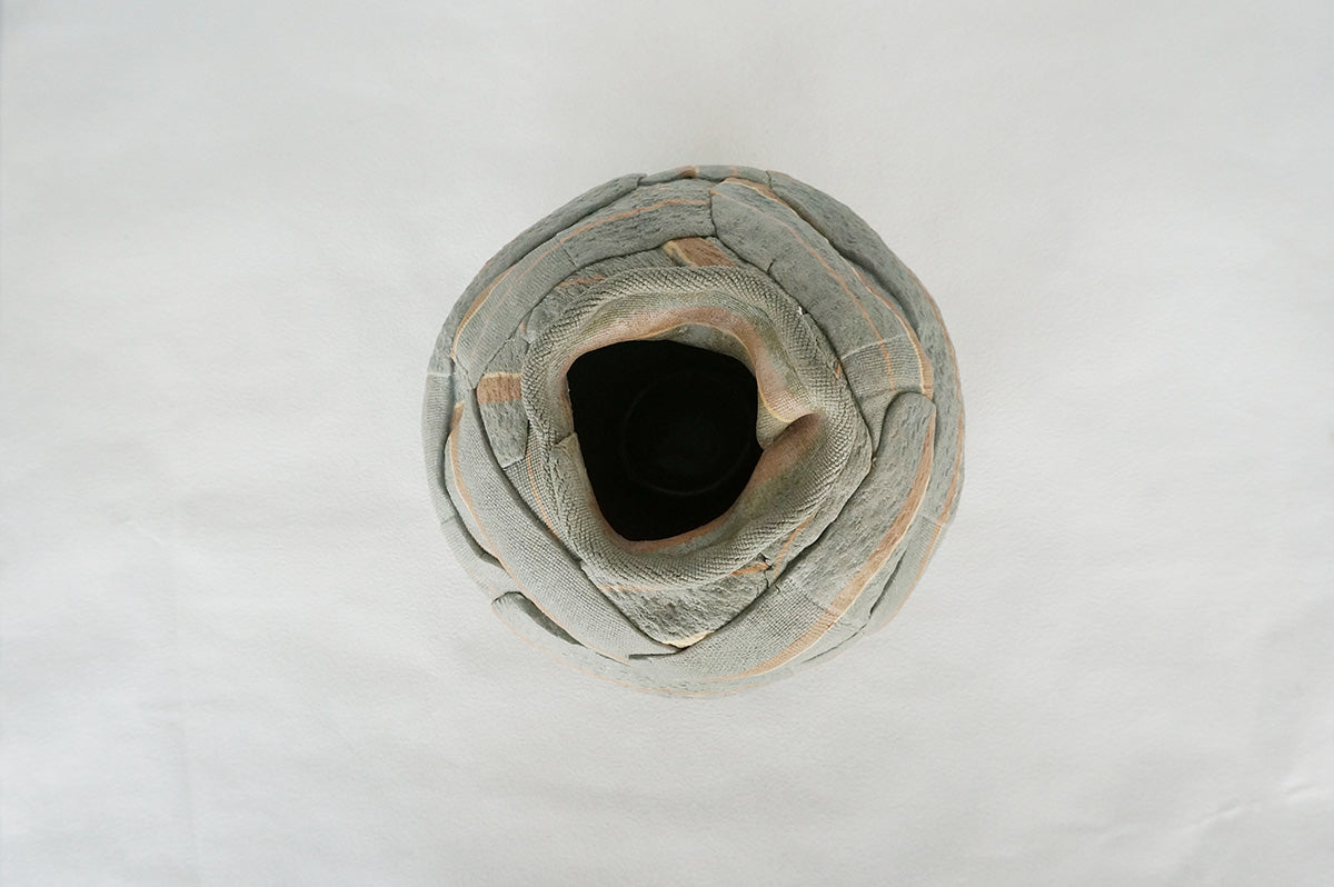 012 布目花器（大）C