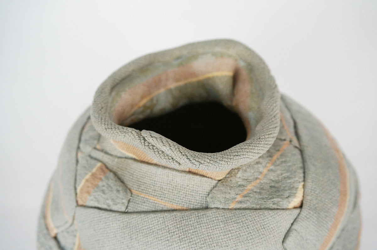 012 布目花器（大）C