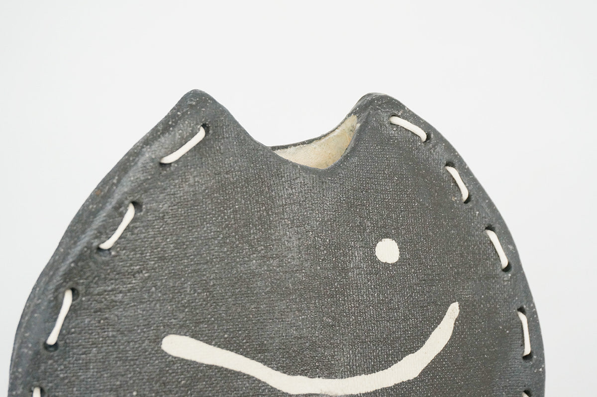 013 魚タタラ花器