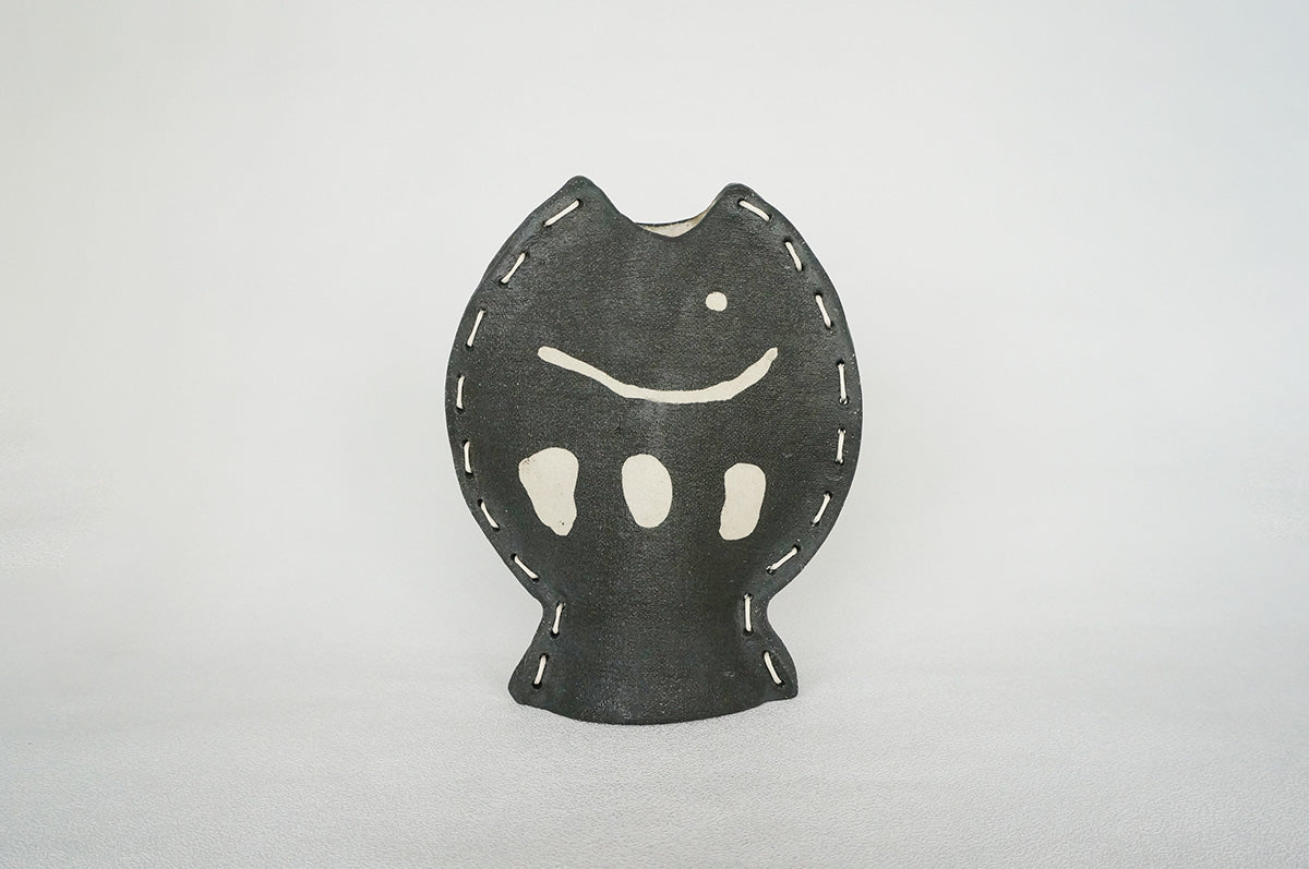 013 魚タタラ花器