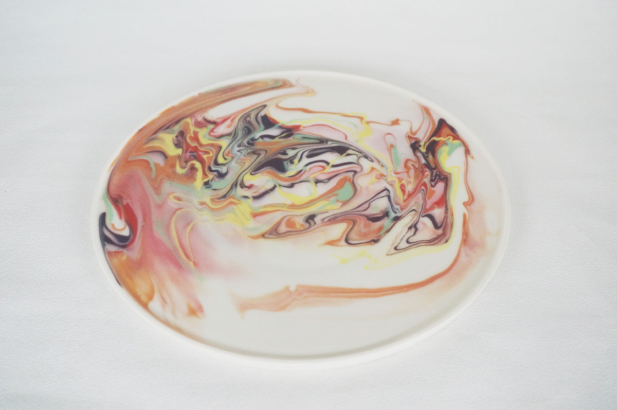 016 marble 円盤フラットプレート LL