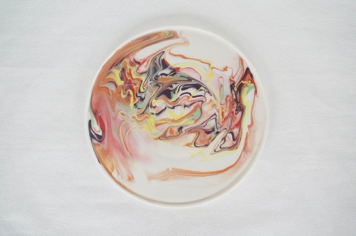 016 marble 円盤フラットプレート LL