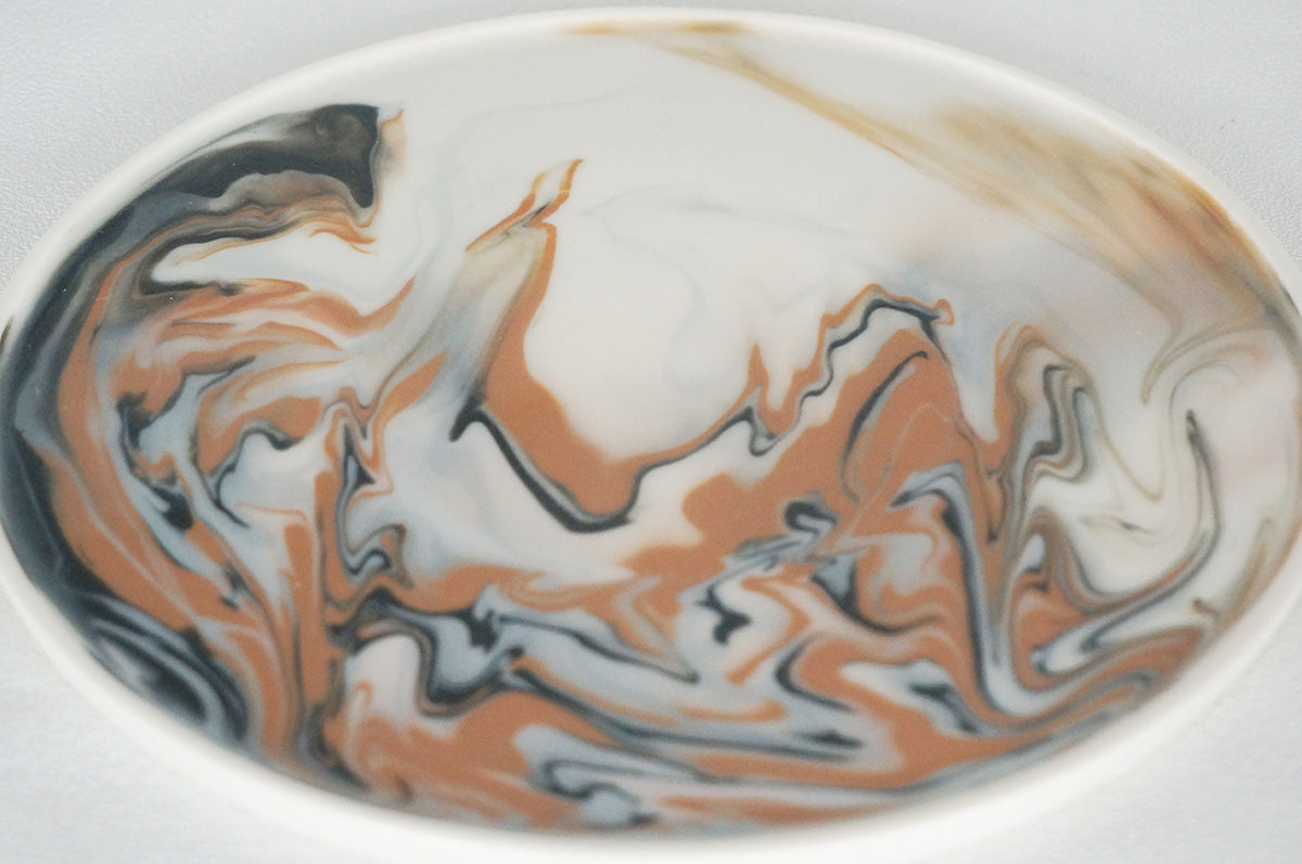 017 marble 円盤フラットプレート L