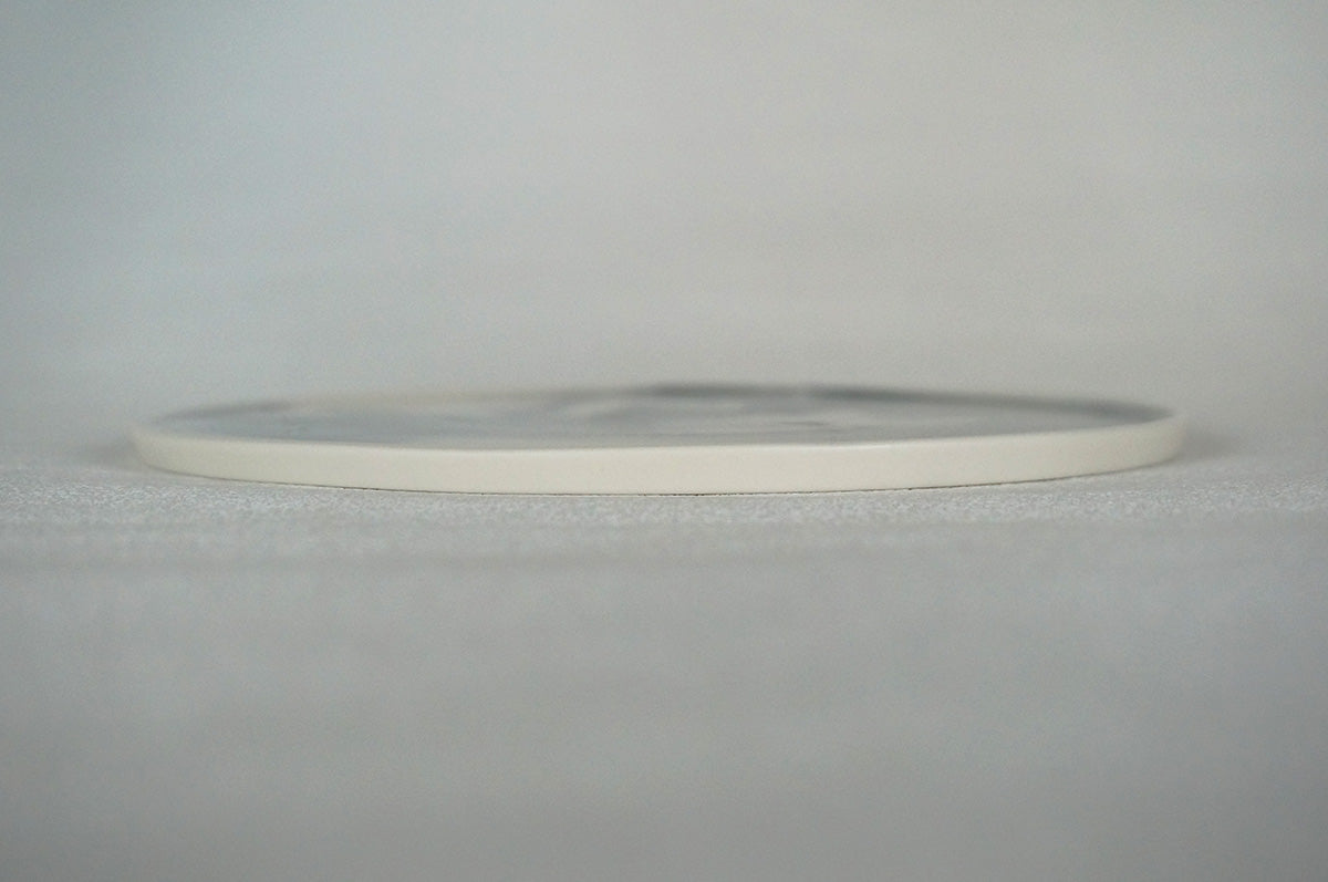 017 marble 円盤フラットプレート L